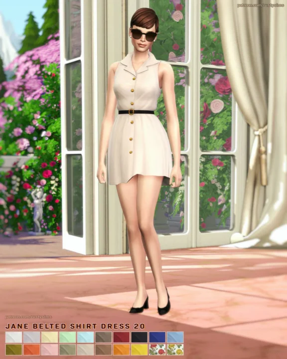 Jane Belted Shirt & Shirt Dress