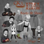 CK3 Birka Footwear x 2