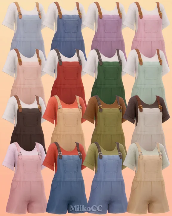 Short overalls