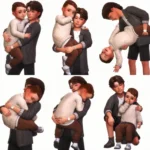 Acha Sibling Bond poses #1 (Child&Toddler)