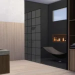 fancy bathroom