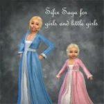 Sifix Saga Dress for Girls and Little Girls