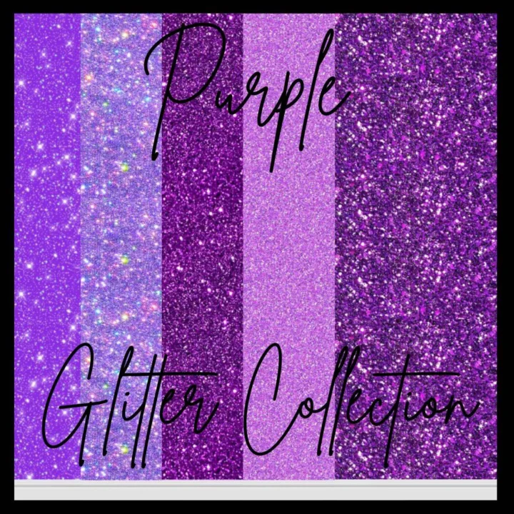 Purple Pop - Glitter Collection - Wallpaper Set