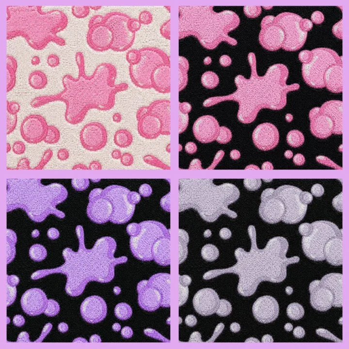 Retro Pop - Bubble Splat - Carpet Set