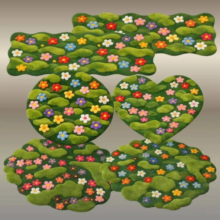 The Blooming Meadow Collection - Rug Set
