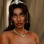 Verdant Marquise necklace