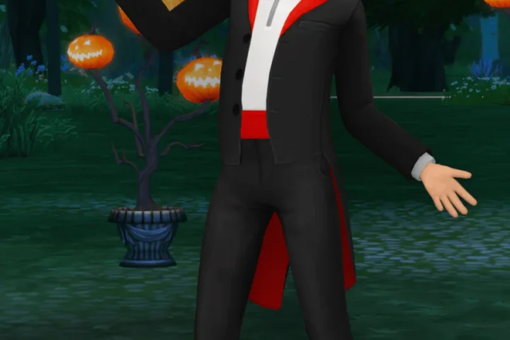 Vampire Suit Costume for Kids