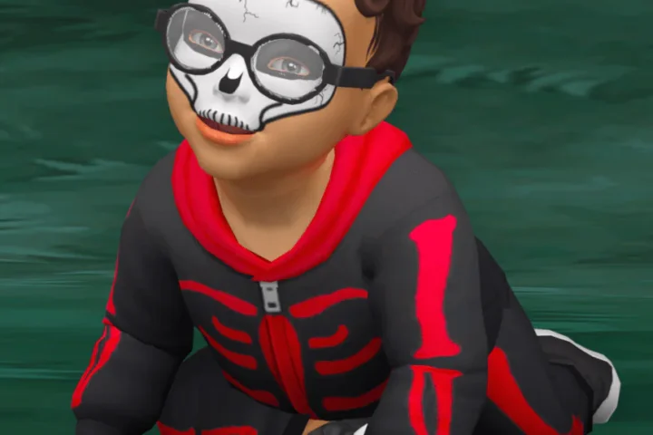 Skeleton Costume for Infants
