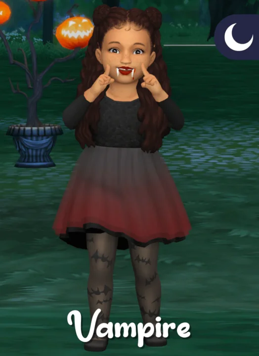 Vampire Dress Costume for Toddlers