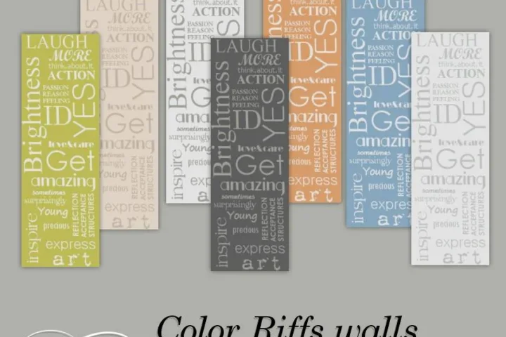 Color Riffs Walls - words 🏩