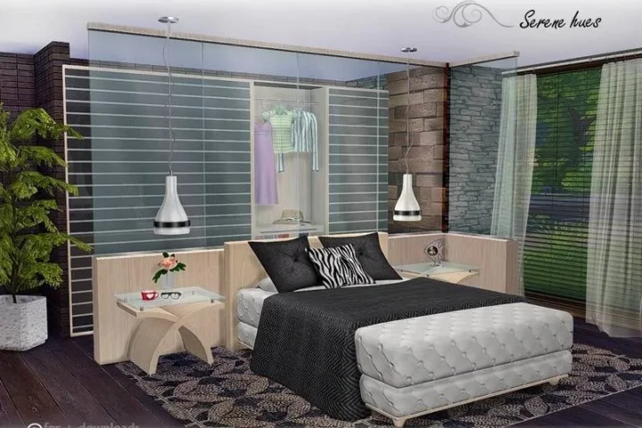 Serene Hues Bedroom 🛏