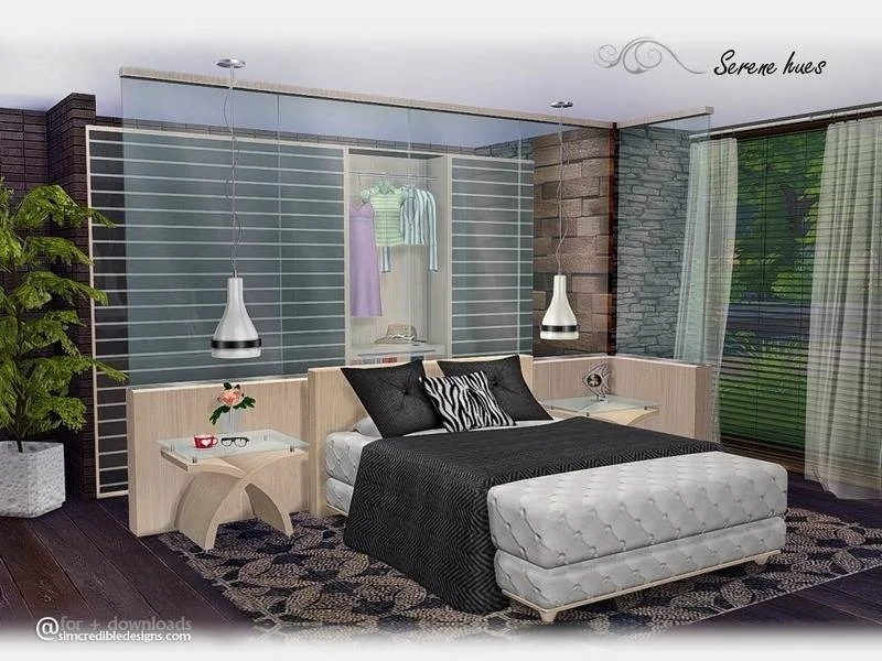 Serene Hues Bedroom 🛏