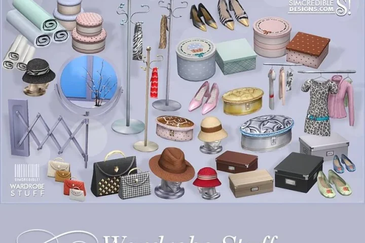 Wardrobe Stuff - Clutter 👒