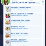 Sim-Nom-Nom Food Delivery