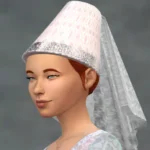 A Simple Hennin. Veil or No Veil.