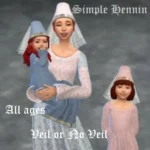 A Simple Hennin. Veil or No Veil.