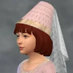 A Simple Hennin. Veil or No Veil.