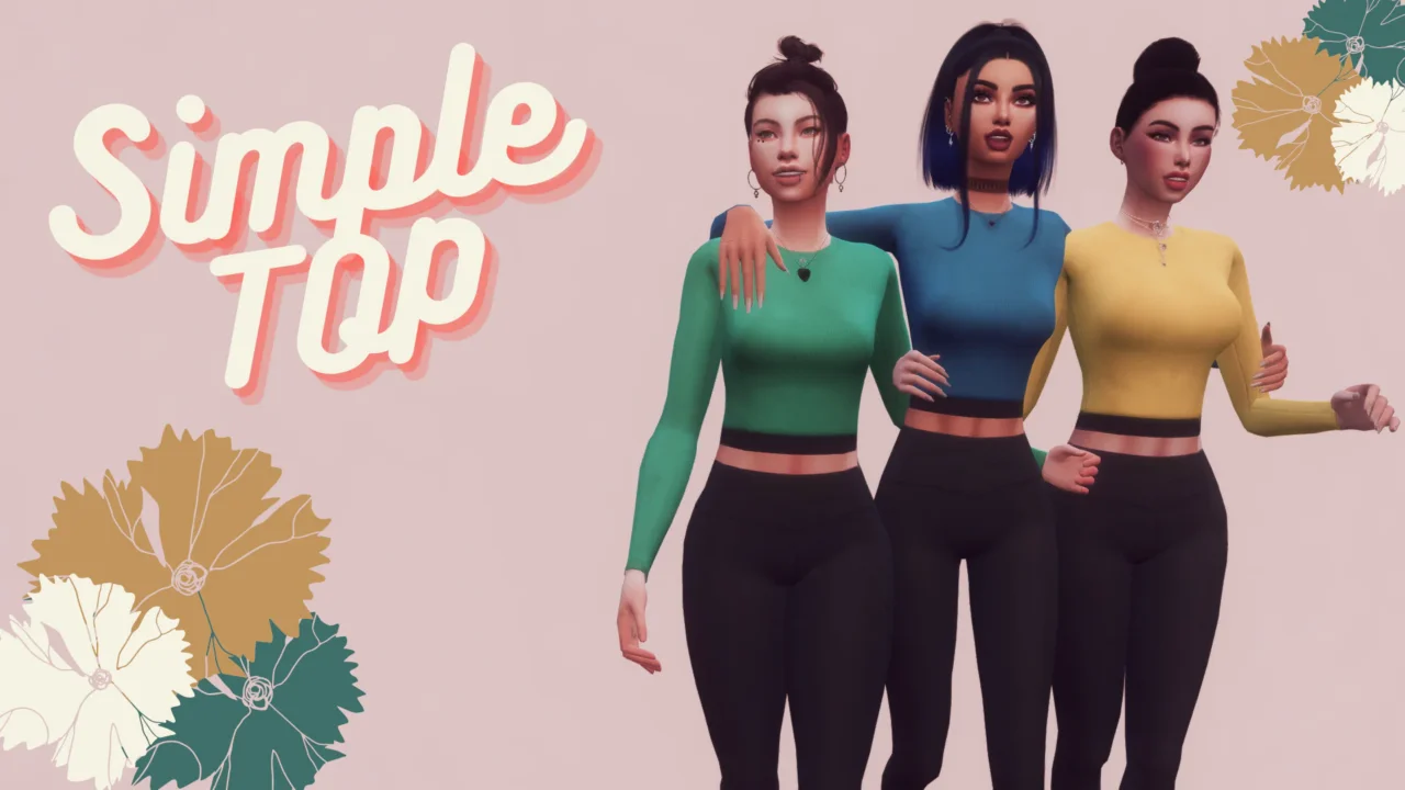 Simple Crop top