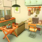 Asian Style House with Family Business