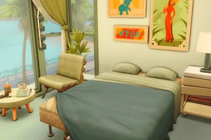 Asian Style House with Family Business