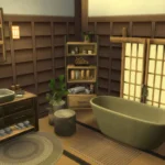 Wooden Bath Set