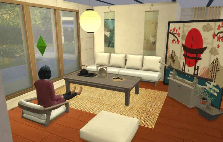 Konnichiwa Living – Japanese Inspired Living Room