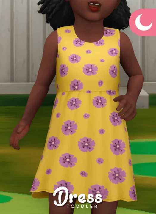 Flower Power Dress for Toddlers