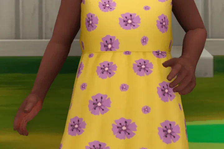 Flower Power Dress for Toddlers