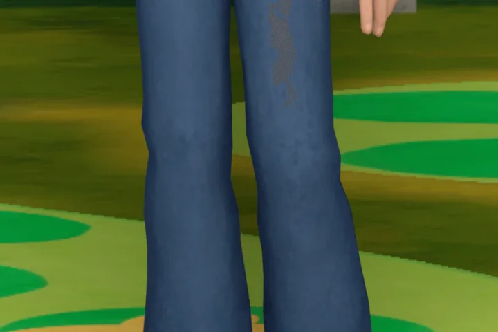 Flower Power Jeans for Kids