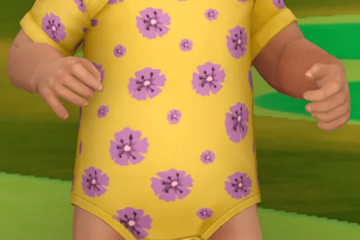 Flower Power Onesie for Infants