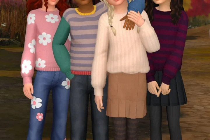 Patterned Sweater for Kids - SWEATER WEATHER