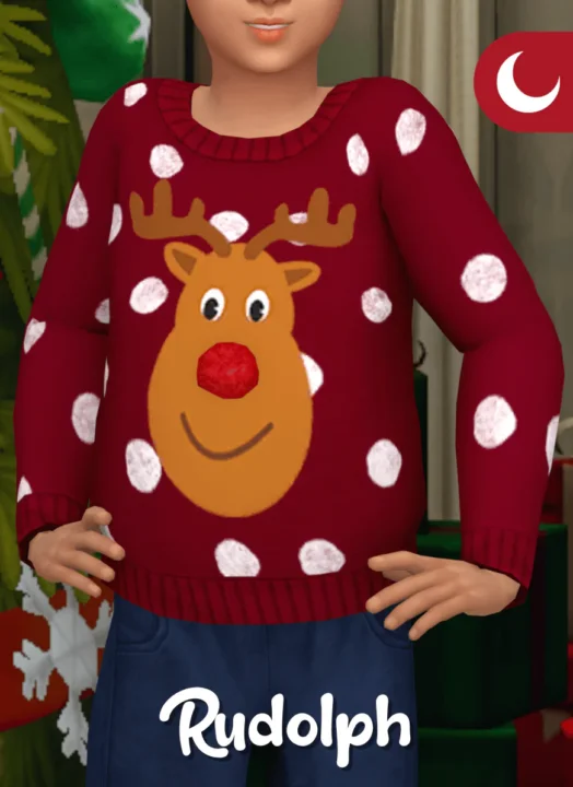 RUDOLPH - kids sweater