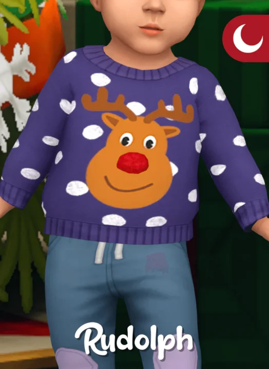 RUDOLPH - infant sweater