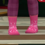 Knitted Christmas Socks