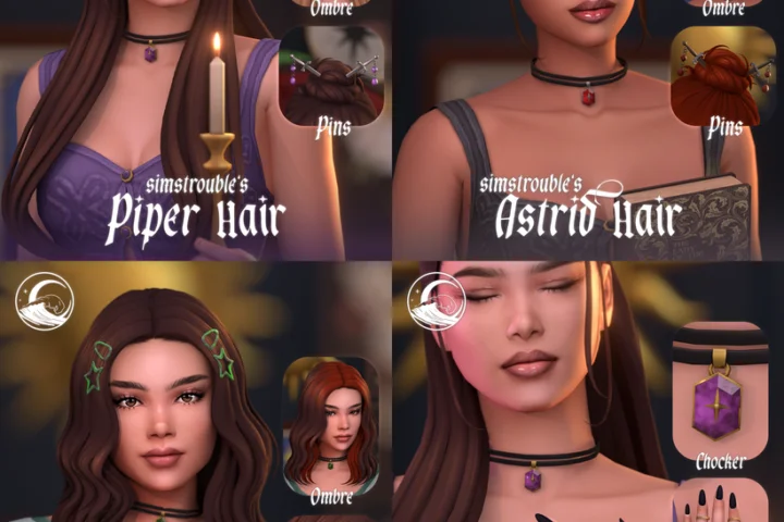 Simstrouble x Serenity - The Vellichor Collection