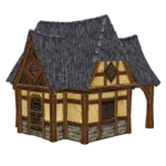 Medieval Old Town Hood Deco Houses - Soap Maker Set