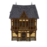 Medieval Old Town Hood Deco Houses - Soap Maker Set