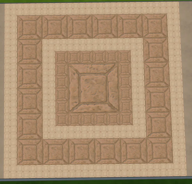 TSM Floor - Stone Irregular Border