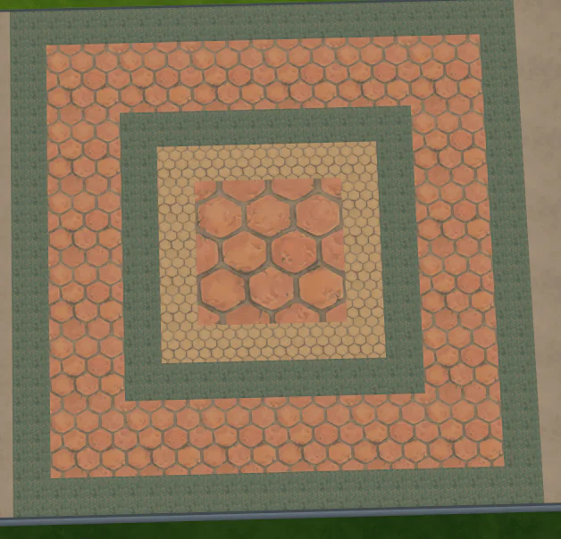 TSM Floor - Hexagon Floor Clay Tiles