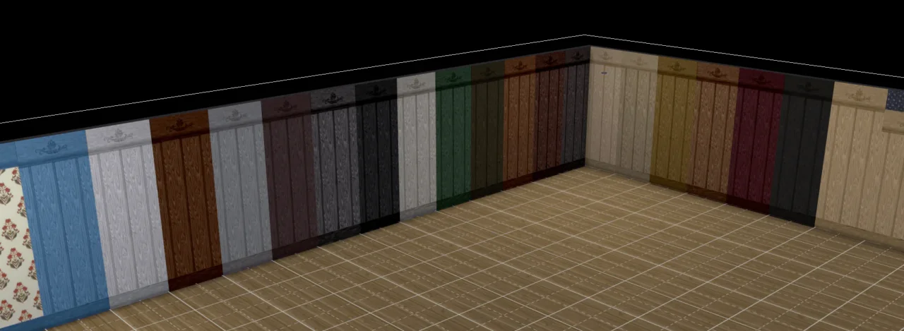 WFS Bavaria Wooden Panel Wall