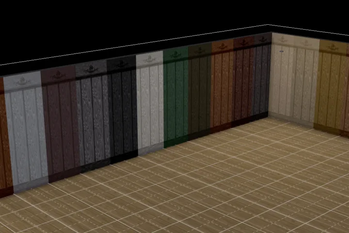 WFS Bavaria Wooden Panel Wall