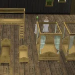 WFS Bavaria Part 8: Bedroom Set C - Bed Deco Frames