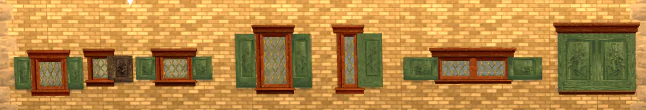 WFS Bavaria Build Set B: Doors and leaden windows