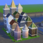 Settlers Cathedral Build Part 1 - Walls, Rooves & More