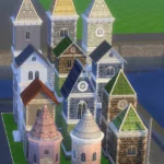 Settlers Cathedral Build Part 1 - Walls, Rooves & More