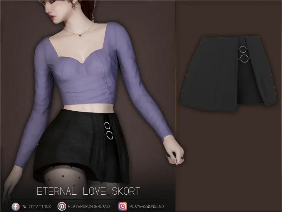 Eternal Heart Skort