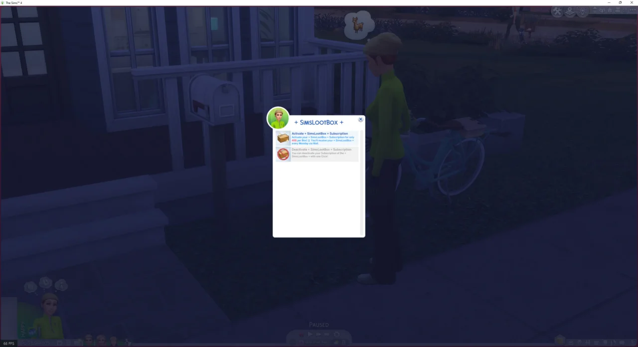 SimsLootBox