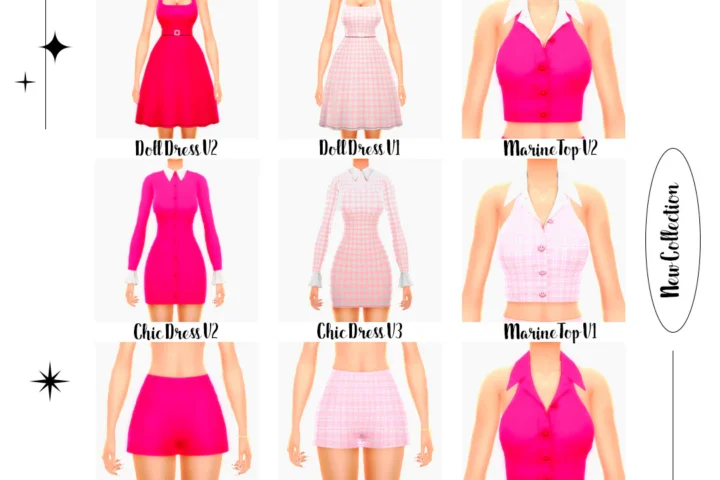 Woman Set - Marine - Version 3