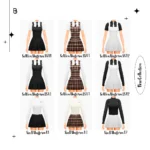 Woman Korean Uniform - So Won Short - Version 1