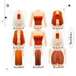 Woman Jeans - Honey - Version 2